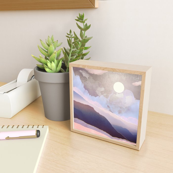 Lavender Night Mini Art Print Gallery Image 2