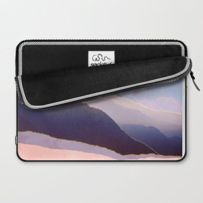 Lavender Night Laptop Sleeve Gallery Image 2