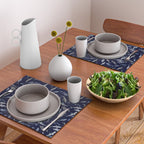 SHARKS PATTERN (NAVY BLUE) Placemat Gallery Image 2