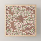 UMBRIA WARM WOODS Inspired by PANTONE 17 1230 Mocha Mousse Mini Art Print Gallery Image 1
