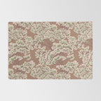 UMBRIA WARM WOODS Inspired by PANTONE 17 1230 Mocha Mousse Rug Gallery Image 2