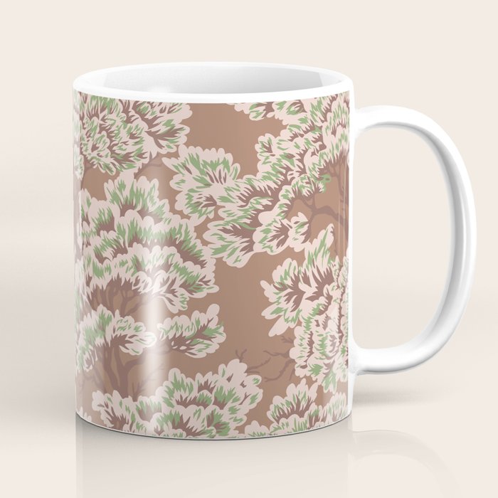 UMBRIA WARM WOODS Inspired by PANTONE 17 1230 Mocha Mousse Coffee Mug Gallery Image 1