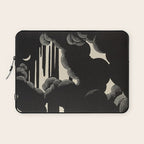 FeÌlix Vallotton Wolken, 1890 Midnight Moon Night Clouds Laptop Sleeve Gallery Image 1