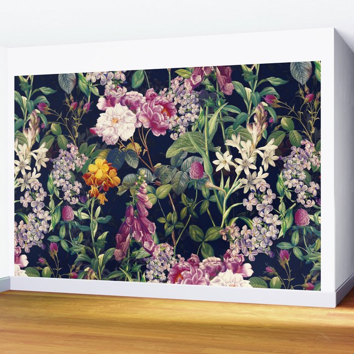 Midnight Forest VII Wall Mural Gallery Image 2