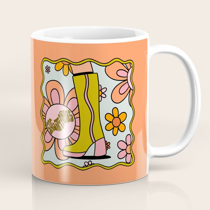 Sagittarius Groovy Boot Coffee Mug Gallery Image 1