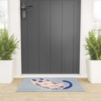 Purrcelin Cat Butt - Charming Delft Pottery Kitty Welcome Mat Gallery Image 3