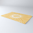Minimalist Sunflower Rug Gallery Image 3