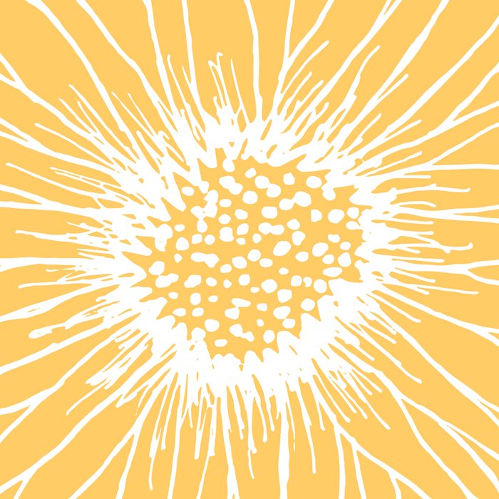 Minimalist Sunflower Coffee Mug Gallery Image 2