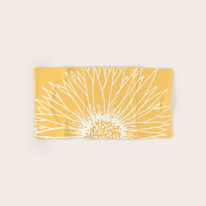 Minimalist Sunflower Towels Gallery Image 1