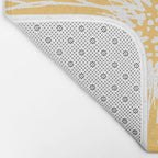 Minimalist Sunflower Bath Mat Gallery Image 2