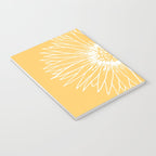 Minimalist Sunflower Notebook Gallery Image 3
