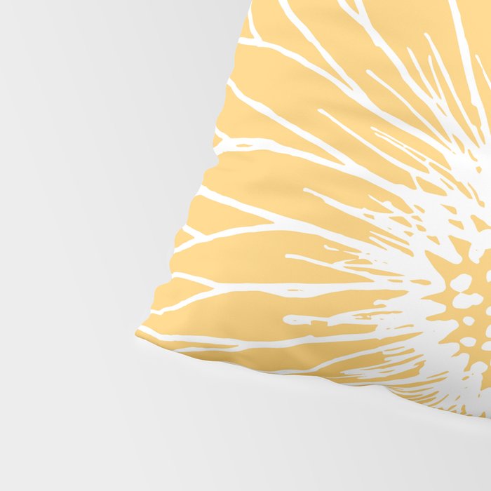 Minimalist Sunflower Pillow Sham Gallery Image 4