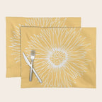 Minimalist Sunflower Placemat Gallery Image 1