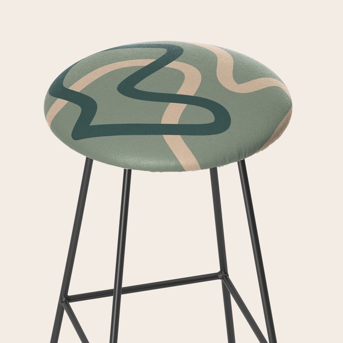Abstract 03C Stool Gallery Image 2