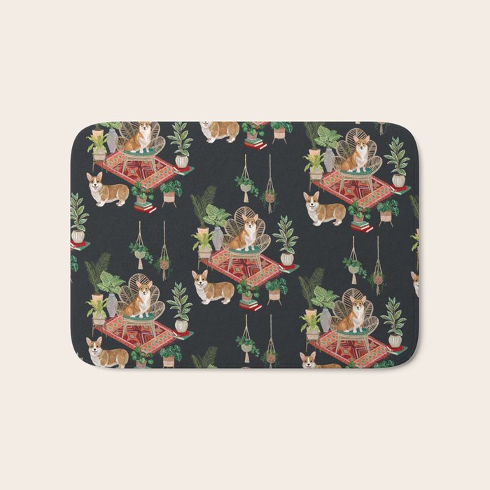 Corgis living room Bath Mat Gallery Image 1