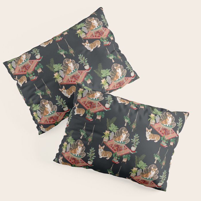 Corgis living room Pillow Sham Gallery Image 1