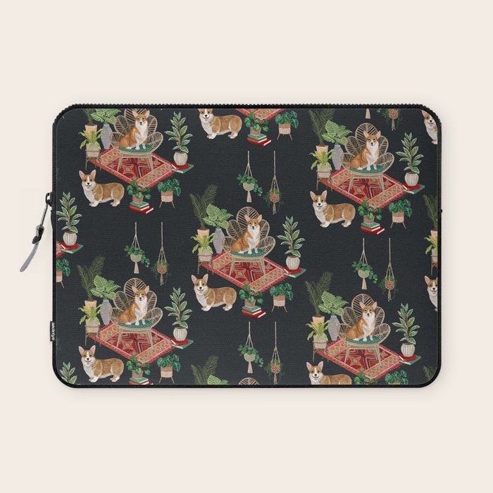 Corgis living room Laptop Sleeve Gallery Image 1