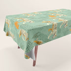 The tiger pattern Tablecloth Gallery Image 1