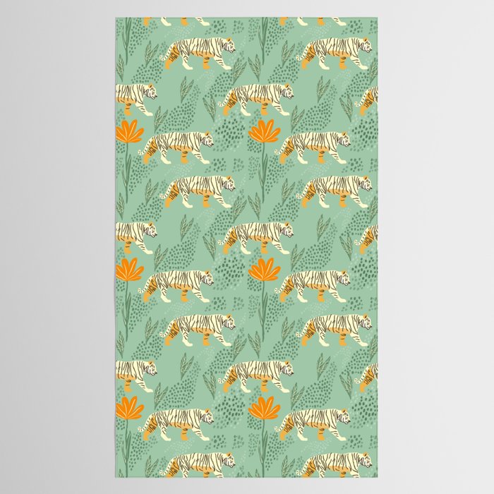 The tiger pattern Tablecloth Gallery Image 2