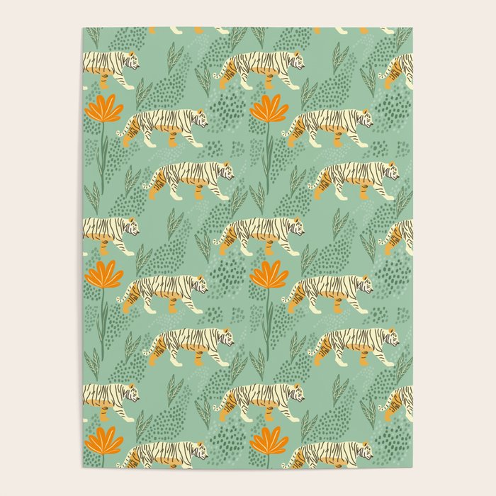 The tiger pattern Poster Gallery Image 4