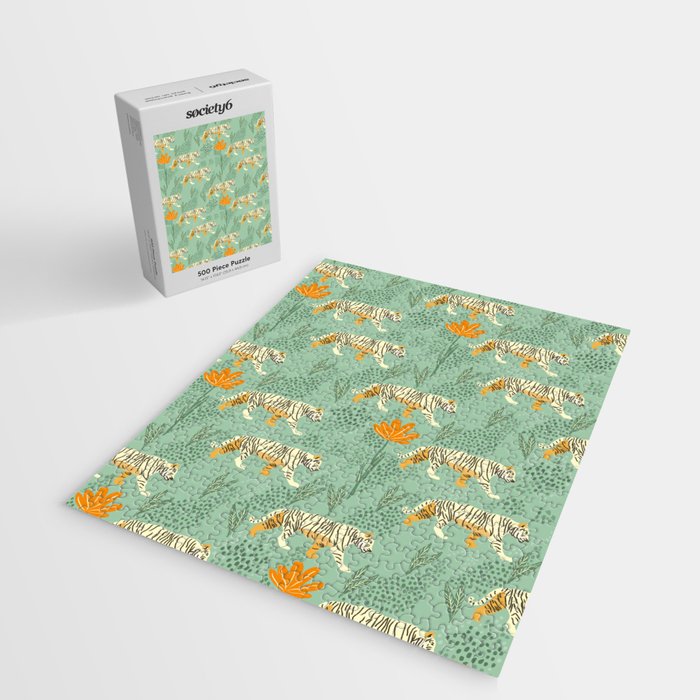 The tiger pattern Jigsaw Puzzle Gallery Image 2