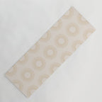 Minimalist Sunray Pattern XIV Natural Neutral Yoga Mat Gallery Image 1