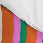 Wavy Stripes XIV - Bold Retro Comforter Gallery Image 4