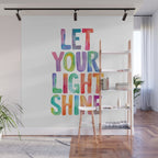 Let Your Light Shine Wall Mural Gallery Image 1