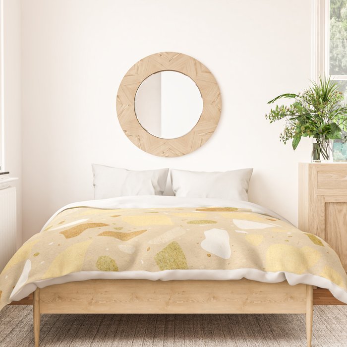 Terrazzo pattern Duvet Cover Gallery Image 3