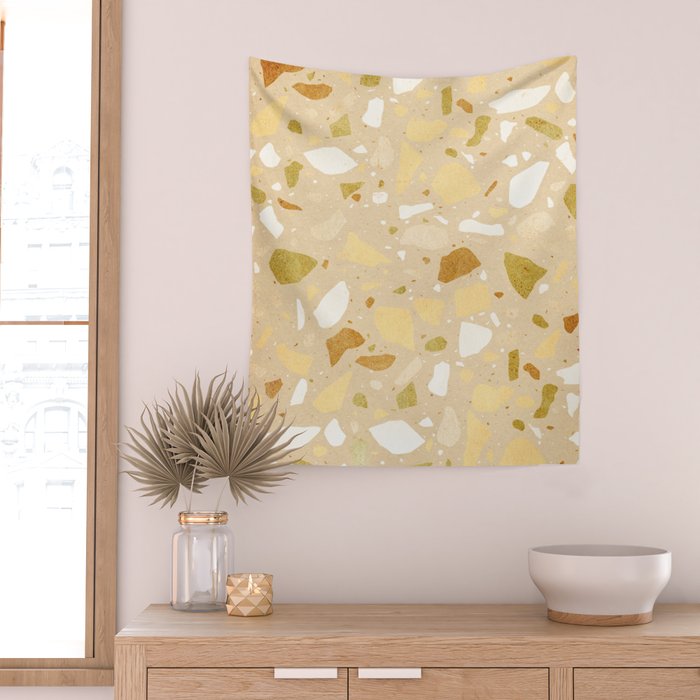 Terrazzo pattern Wall Tapestry Gallery Image 2