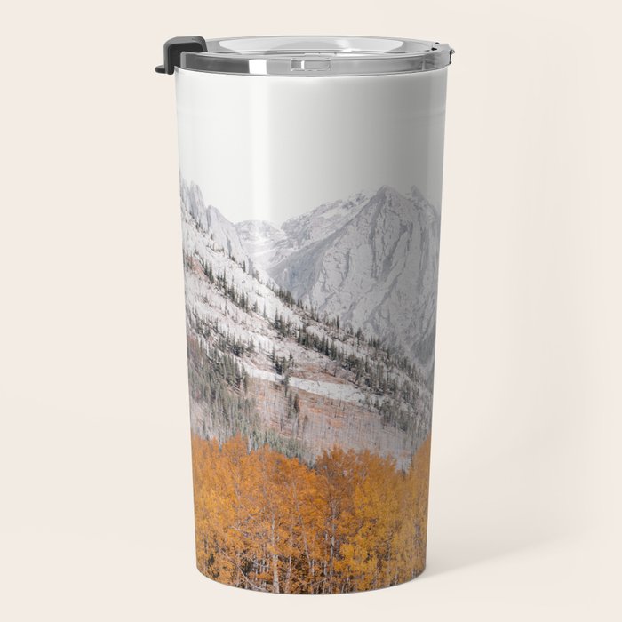 Fall Layers - Mountain Landscape Photography Travel Mug Gallery Image 3