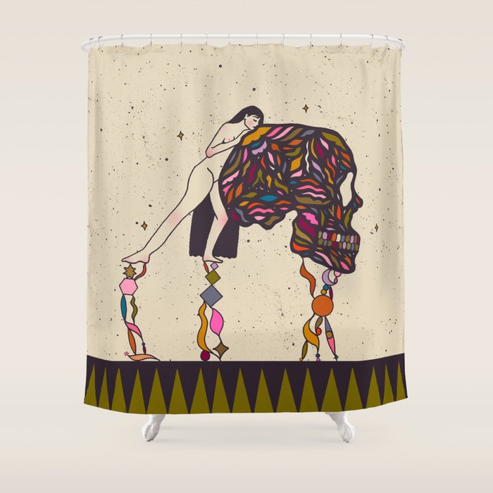 Balancing Happiness  Shower Curtain Gallery Image 1