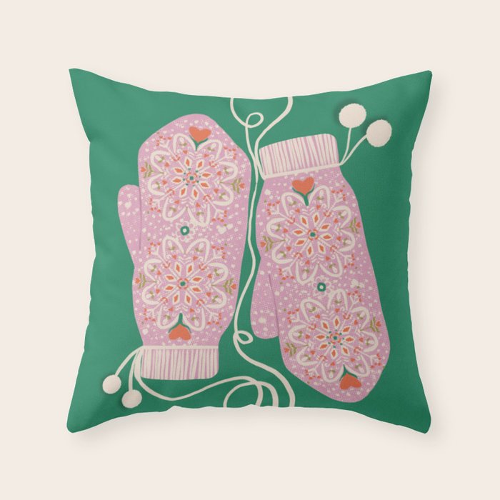 Cozy Mandalas Throw Pillow Gallery Image 6