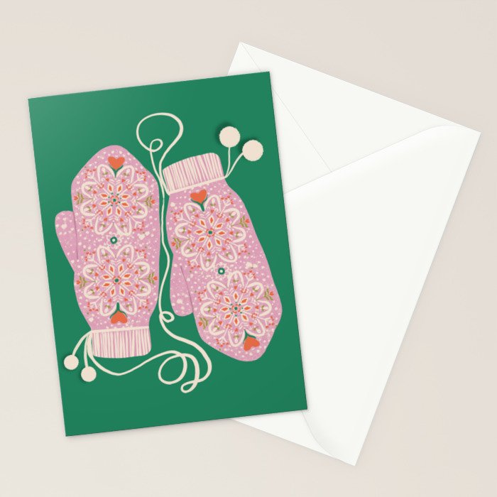 Cozy Mandalas Stationery Card Gallery Image 2