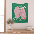Cozy Mandalas Wall Tapestry Gallery Image 2