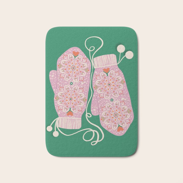 Cozy Mandalas Bath Mat Gallery Image 1