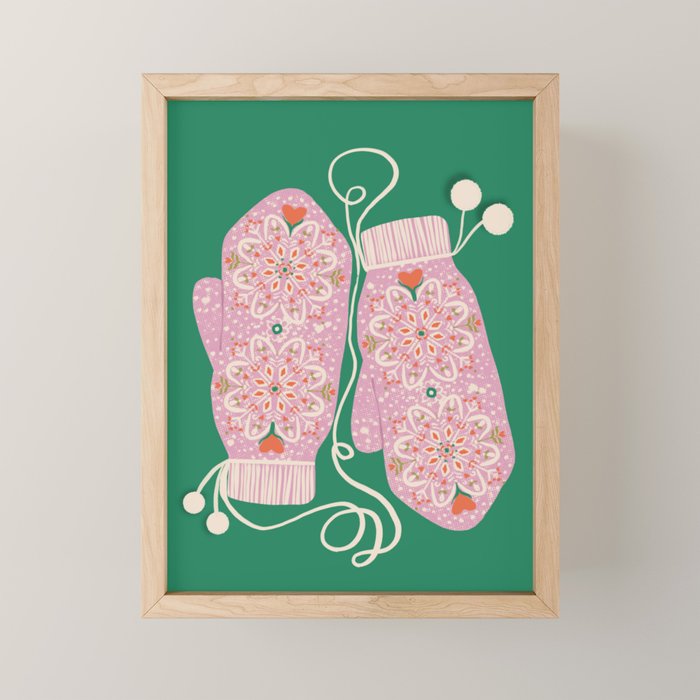 Cozy Mandalas Mini Art Print Gallery Image 1