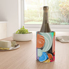 Love your family expressionist cubist street art Wine Chiller Gallery Image 4