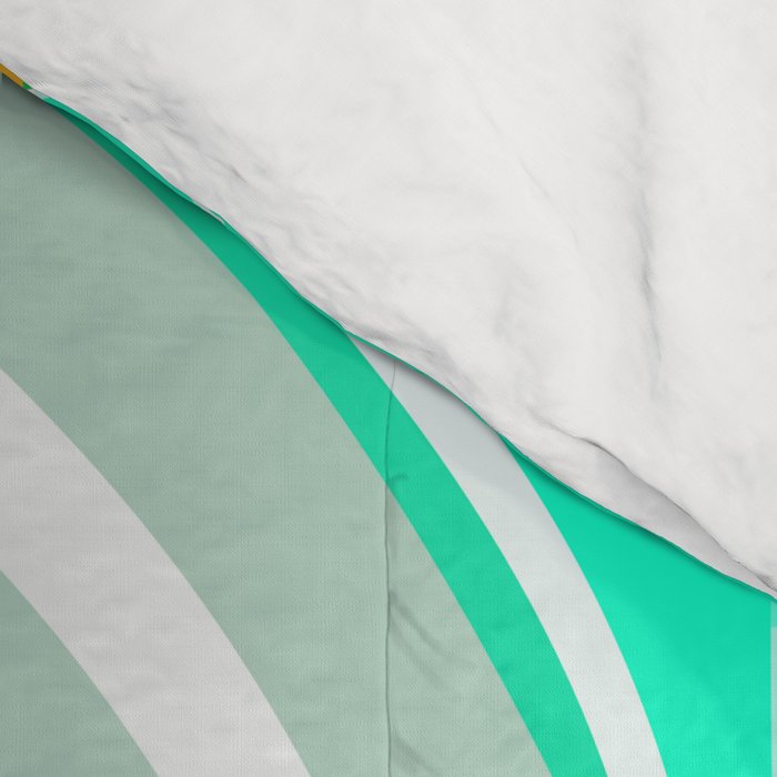 Love your family expressionist cubist street art Comforter Gallery Image 4