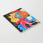 Love your family expressionist cubist street art Notebook Gallery Image 3