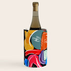 Love your family expressionist cubist street art Wine Chiller Gallery Image 2