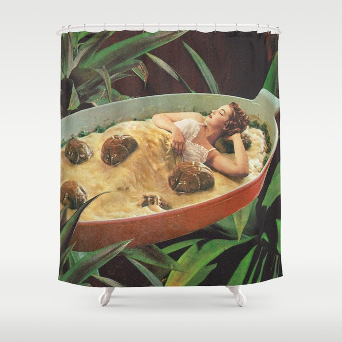 Meatball Extravaganza Shower Curtain Gallery Image 1