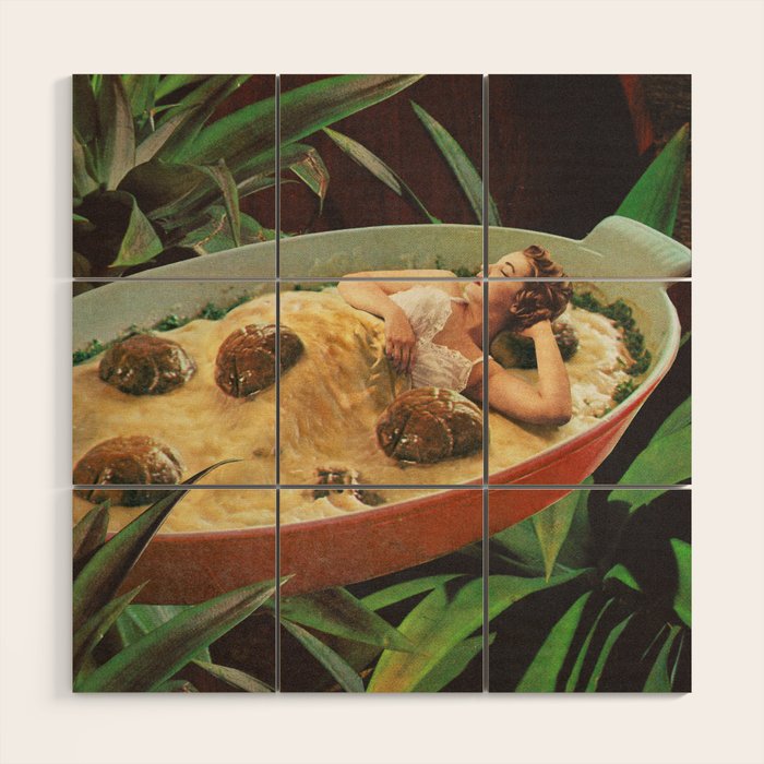 Meatball Extravaganza Wood Wall Art Gallery Image 1
