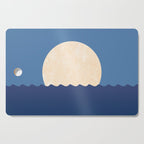 Moonrise Night Sky - Horizon Cutting Board Gallery Image 1