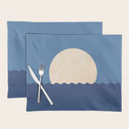 Moonrise Night Sky - Horizon Placemat Gallery Image 1