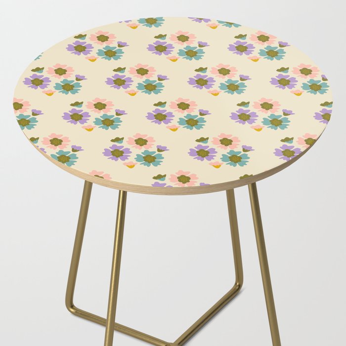 Blooming Flower - Cream  Side Table Gallery Image 2