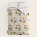 Blooming Flower - Cream  Comforter Gallery Image 6