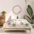 Blooming Flower - Cream  Comforter Gallery Image 3