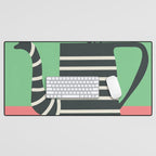 Teapot Garden 2 Desk Mat Gallery Image 1