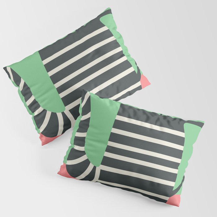 Teapot Garden 2 Pillow Sham Gallery Image 3